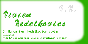 vivien nedelkovics business card